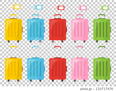 手提箱插畫素材集 110717476