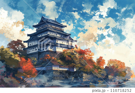 ai作成お城 110718252