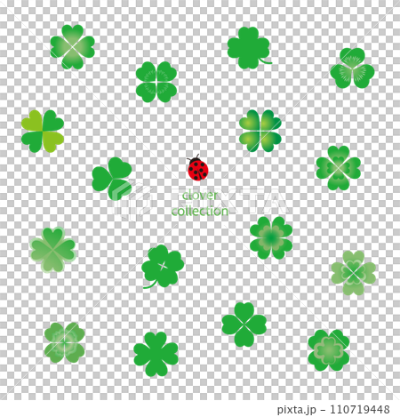 三葉草矢量插圖集 110719448