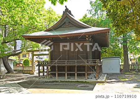 川口散歩・川口神社 神楽殿 川口市金山町 川口散歩・川口神社 神楽殿 川口市金山町 110719910