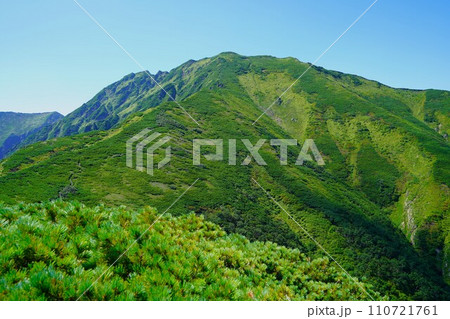 音更山からの石狩岳 110721761