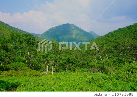 音更山キャンプ指定地からのユニ石狩岳 音更山キャンプ指定地からのユニ石狩岳 110721999