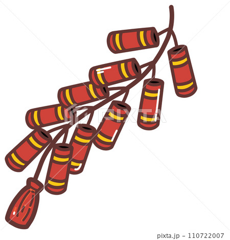 Chinese new year 2024 firecrackers  110722007
