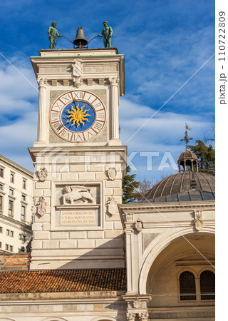 Clock Tower In Piazza della Liberta - Udine Friuli-Venezia Giulia Italy 110722809