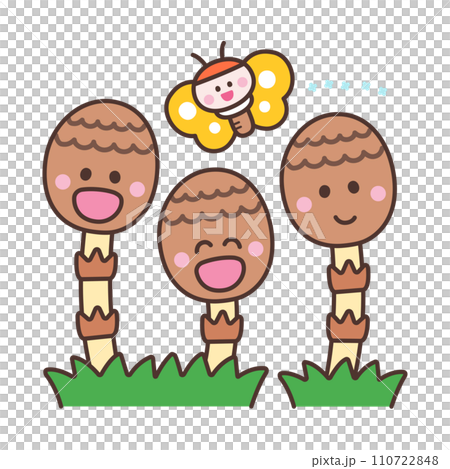 Tsukushi和蝴蝶 110722848