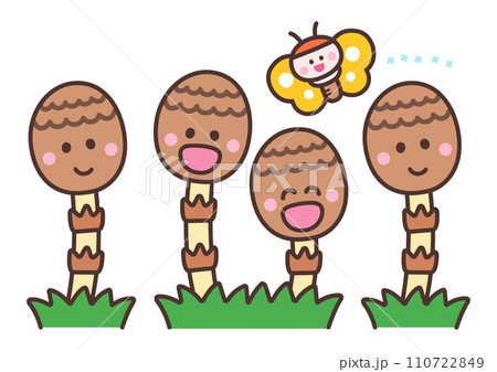 つくしとちょうちょ つくしとちょうちょ 110722849