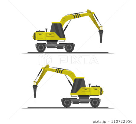 Excavator hammer 110722956