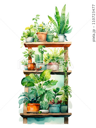 some plants have watercolor illustrations in the background, in the style of artifacts of online culture some plants have watercolor illustrations in the background, in the style of artifacts of online culture 110723477