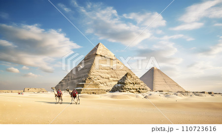 ピラミッド 110723616