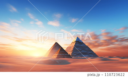 ピラミッド 110723622
