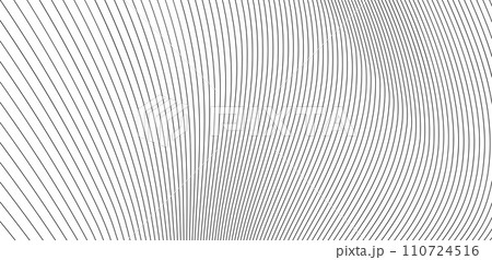 pattern of black lines on white background. Vector illustration 110724516