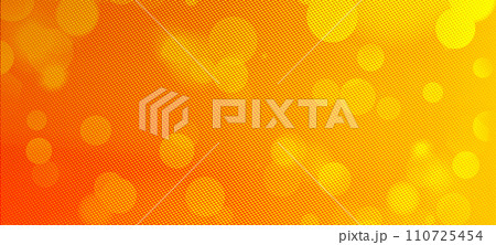 Orange bokeh background for seasonal, holidays, event celebrations and various design works 110725454