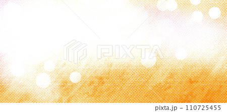 Orange bokeh background for seasonal, holidays, event celebrations and various design works 110725455