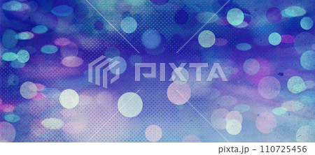 Blue bokeh background for seasonal, holidays, event celebrations and various design works 110725456