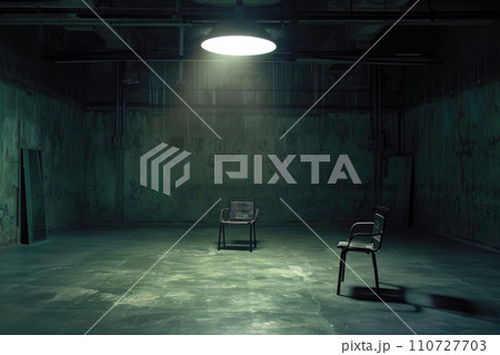 interrogation Silent Witness: Vacant Interrogation Chamberのイラスト素材 [110727703] - PIXTA
