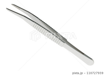 Dental tweezers, 3D rendering Dental tweezers, 3D rendering 110727939