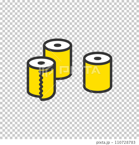 Disaster prevention supplies: Toilet paper Disaster prevention supplies: Toilet paper 110728783