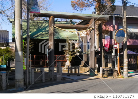 埼玉県草加市神明宮周辺2024年1月 110731577