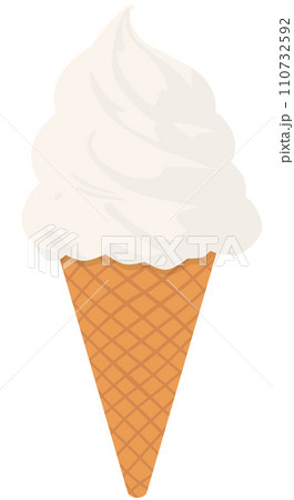 ソフトクリーム ソフトクリーム 110732592