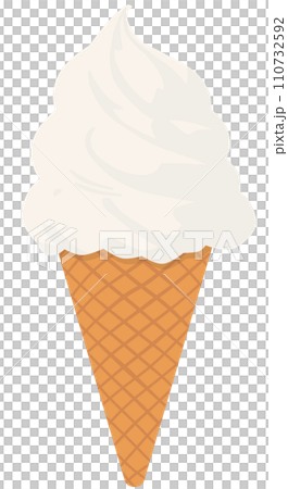 ソフトクリーム ソフトクリーム 110732592