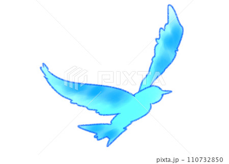 幸せを運ぶ鳩 幸せを運ぶハトのイラスト素材 [110732850] - PIXTA