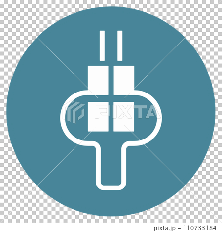 電源風のマーク 電源風のマーク 110733184