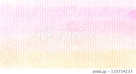 春　和柄　和紙　水彩　背景	 110734233