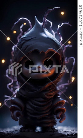 scary monster in dark room scary monster in dark room 110734610