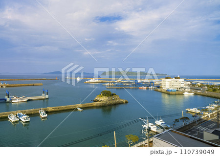 長崎県五島市・福江島 福江港 / Fukue Port, Goto, Japan 110739049