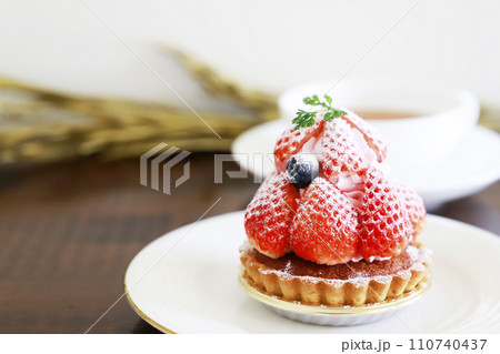 イチゴたっぷりのタルトレット・春 110740437