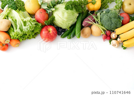 野菜　果物　集合 110741646