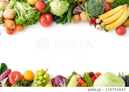 野菜　果物　集合 110741647