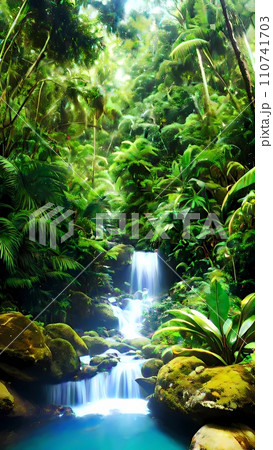Forest nature landscape scenery wallpaper background 110741703