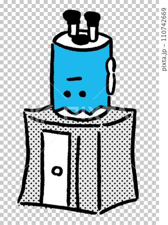 可愛的鉛筆角色，非常適合在學校和補習班印刷。 110742669