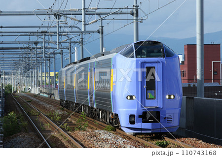 終着旭川に向けラストスパートする特急サロベツ　特急サロベツ　宗谷本線 110743168