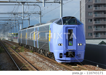 終着旭川に向けラストスパートする特急サロベツ 特急サロベツ 宗谷本線 終着旭川に向けラストスパートする特急サロベツ 特急サロベツ 宗谷本線 110743171
