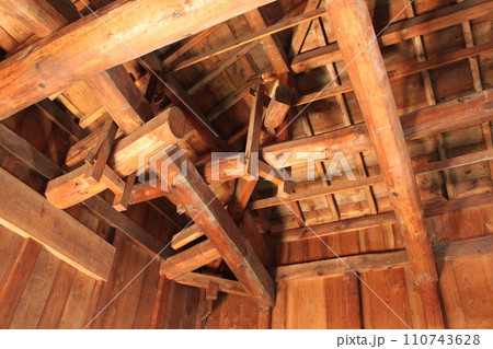 金沢城の梁 金沢城の梁 110743628