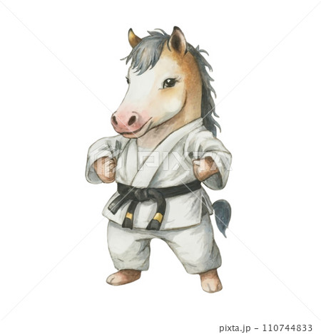 Cute Animal Karate 110744833