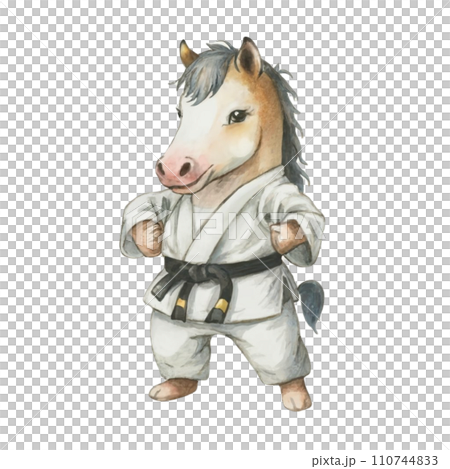 Cute Animal Karate 110744833