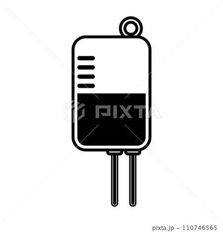 blood bag icon blood bag icon 110746565