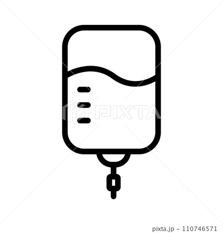 blood bag icon blood bag icon 110746571