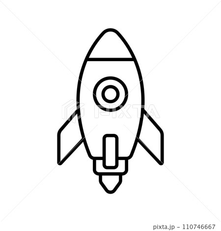 rocket icon 110746667