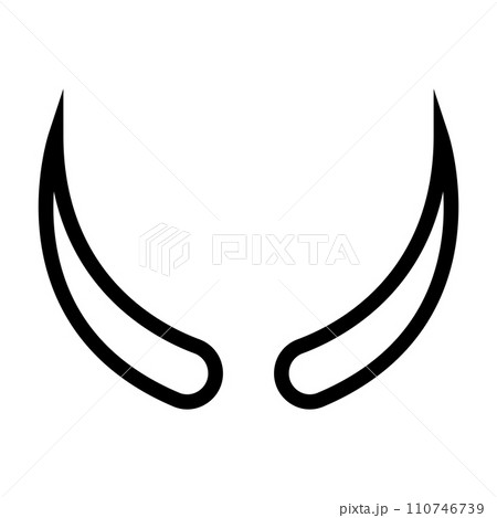 devil horns icon devil horns icon 110746739