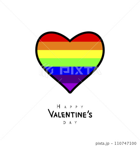 Rainbow heart. Rainbow heart. 110747100