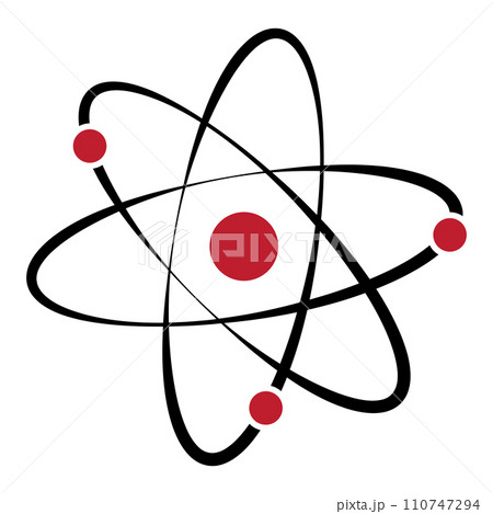 atom icon vector 110747294