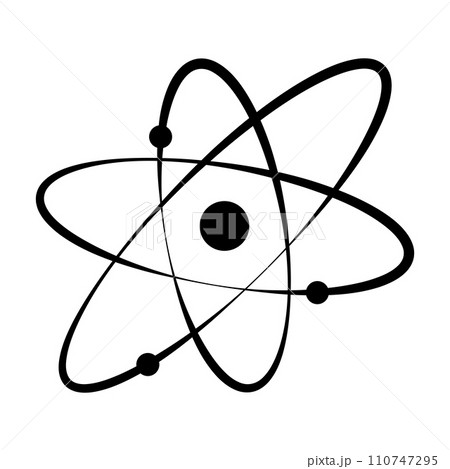 atom icon vector 110747295