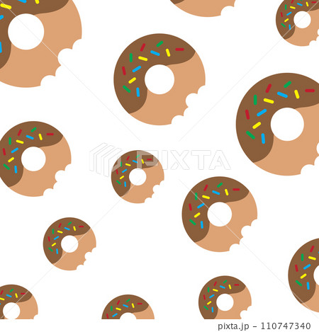 donut icon vector 110747340
