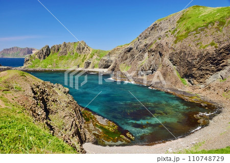 礼文島ハイキング 岬めぐり 礼文島ハイキング 岬めぐり 110748729