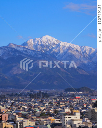 福井県越前大野城からの荒島岳方向4 福井県越前大野城からの荒島岳方向4 110749183