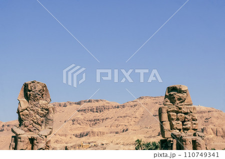 The Colossi of Memnon Egypt Summer Travel The Colossi of Memnon Egypt Summer Travel 110749341